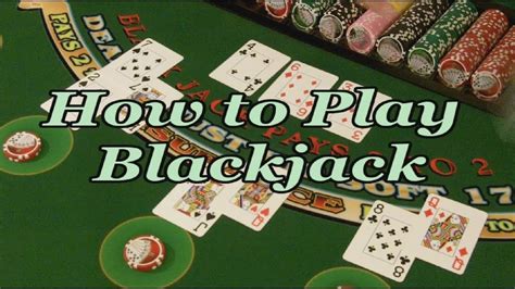 how to play blackjack video tutorial